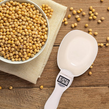 Digital Measuring Spoon Scale, Accurate Electronic Measuring Spoon with Conversion, Household Digital Measure Cup Scale with LED Display, Kitchen Food Scale Scoop for Weighing Baking Cooking (1)