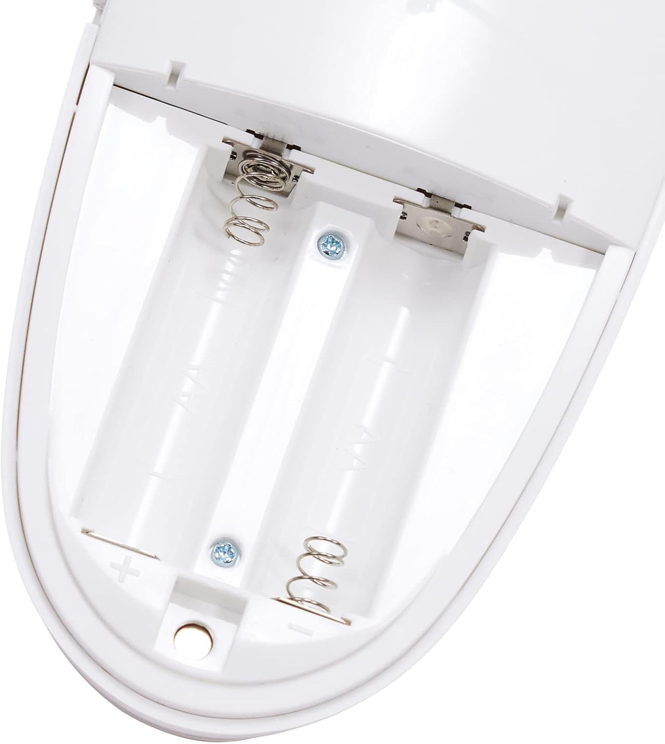 Battery Operated Fabric Shaver for Lint and Fuzz Removal, Includes 2 Spare Blades, White