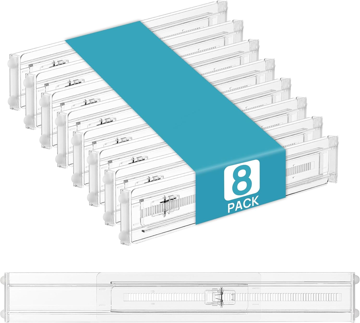 12 Pack Drawer Dividers for Clothes, 4