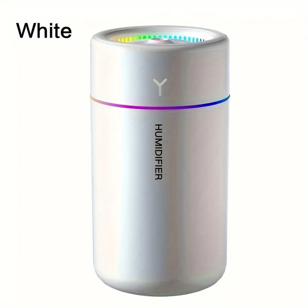 Portable LED Aromatherapy Humidifier for Car & Home