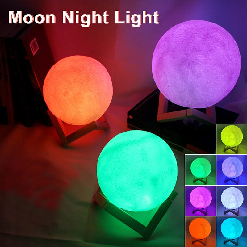 Lunar Glow LED Night Lamp