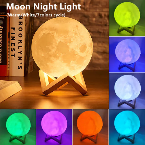 Lunar Glow LED Night Lamp