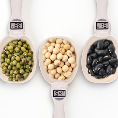 Digital Measuring Spoon Scale, Accurate Electronic Measuring Spoon with Conversion, Household Digital Measure Cup Scale with LED Display, Kitchen Food Scale Scoop for Weighing Baking Cooking (1)