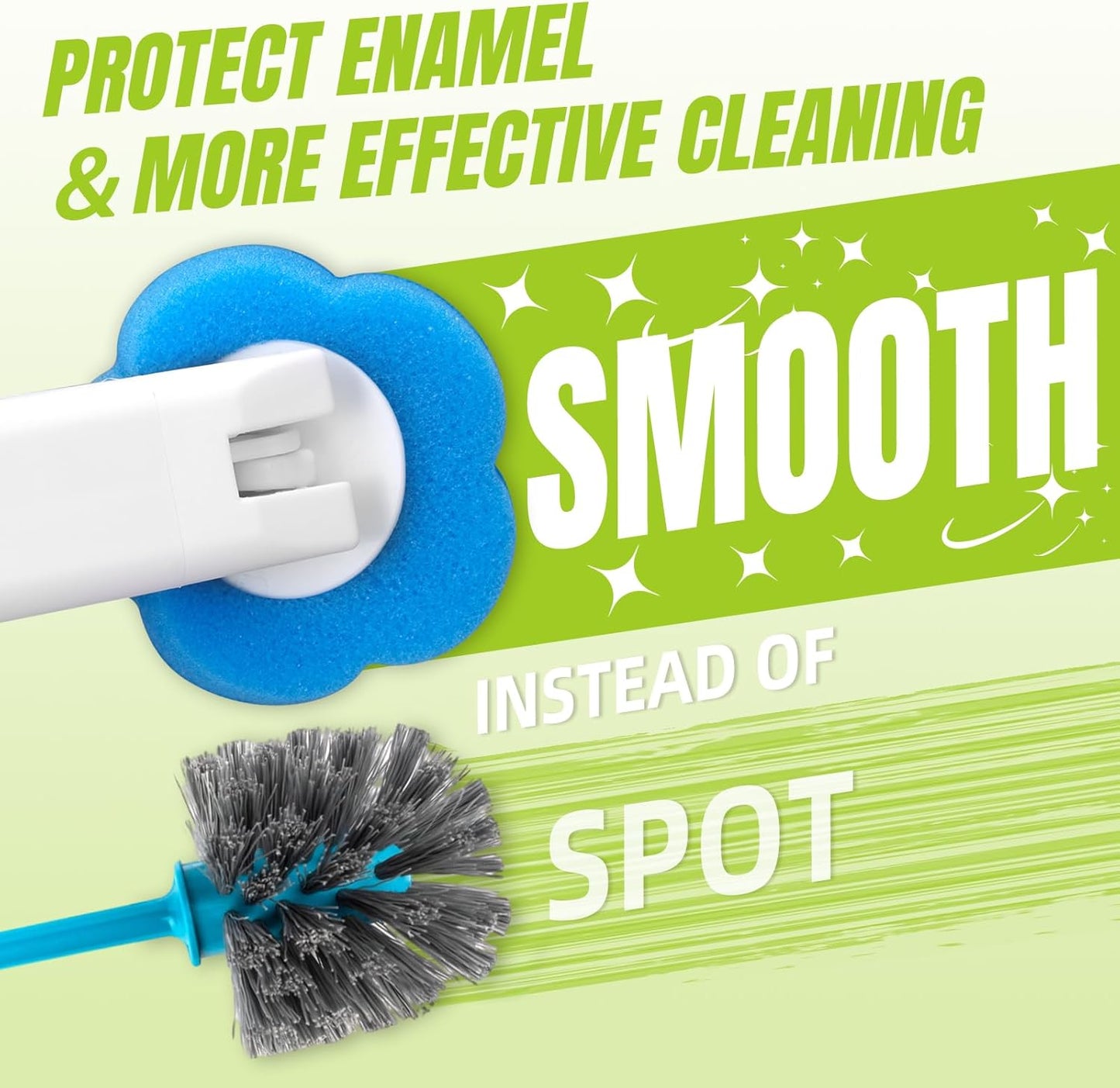 Disposable Toilet Brush, Toilte Wand Kit, Toilet Brush and Holder with 12 Refills, Toilet Bowl Brush, Toilet Bowl Cleaning Wands, Toilet Cleaning System for Bathroom Maintenance